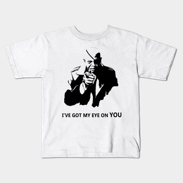 I've Got My Eye On YOU Kids T-Shirt by Amicusrex